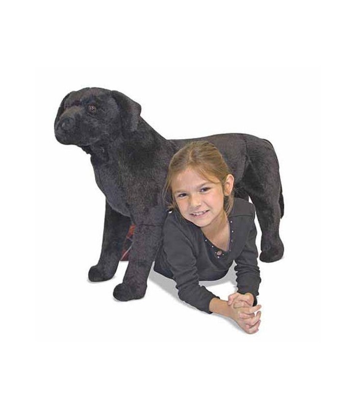Reageer Armoedig Storen knuffelHond zwarte labrador | Levensechte knuffeldier | Melissa & Doug
