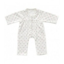 Onesie roze stippels 35cm