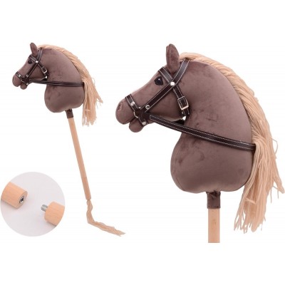 Holly Horse Stokpaard voor Hobby Horsing | Kleur bruin