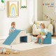 Speelblokken foam set - Glijbaan en stoel