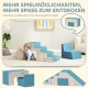 Speelblokken foam set - Glijbaan en stoel